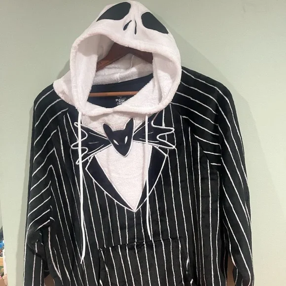 6/$25 Disney Jack Skeleton Nightmare before Christmas Soft Hoodie - Picture 8 of 8